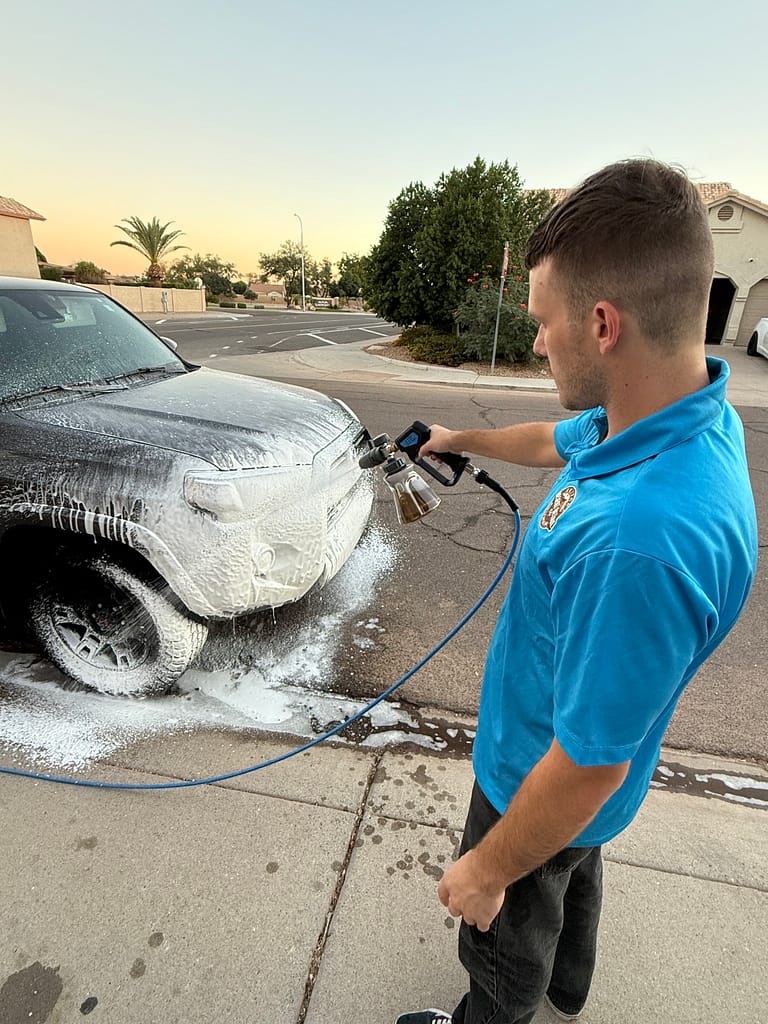Mobile Auto Detailing Scottsdale AZ exterior wash